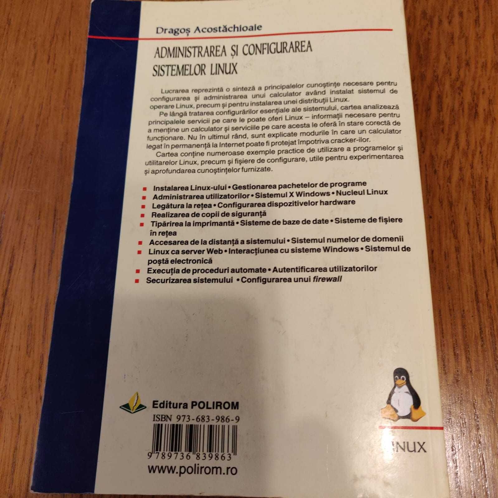 Administrarea si configurarea sistemelor LINUX - Dragos Acostachioaie