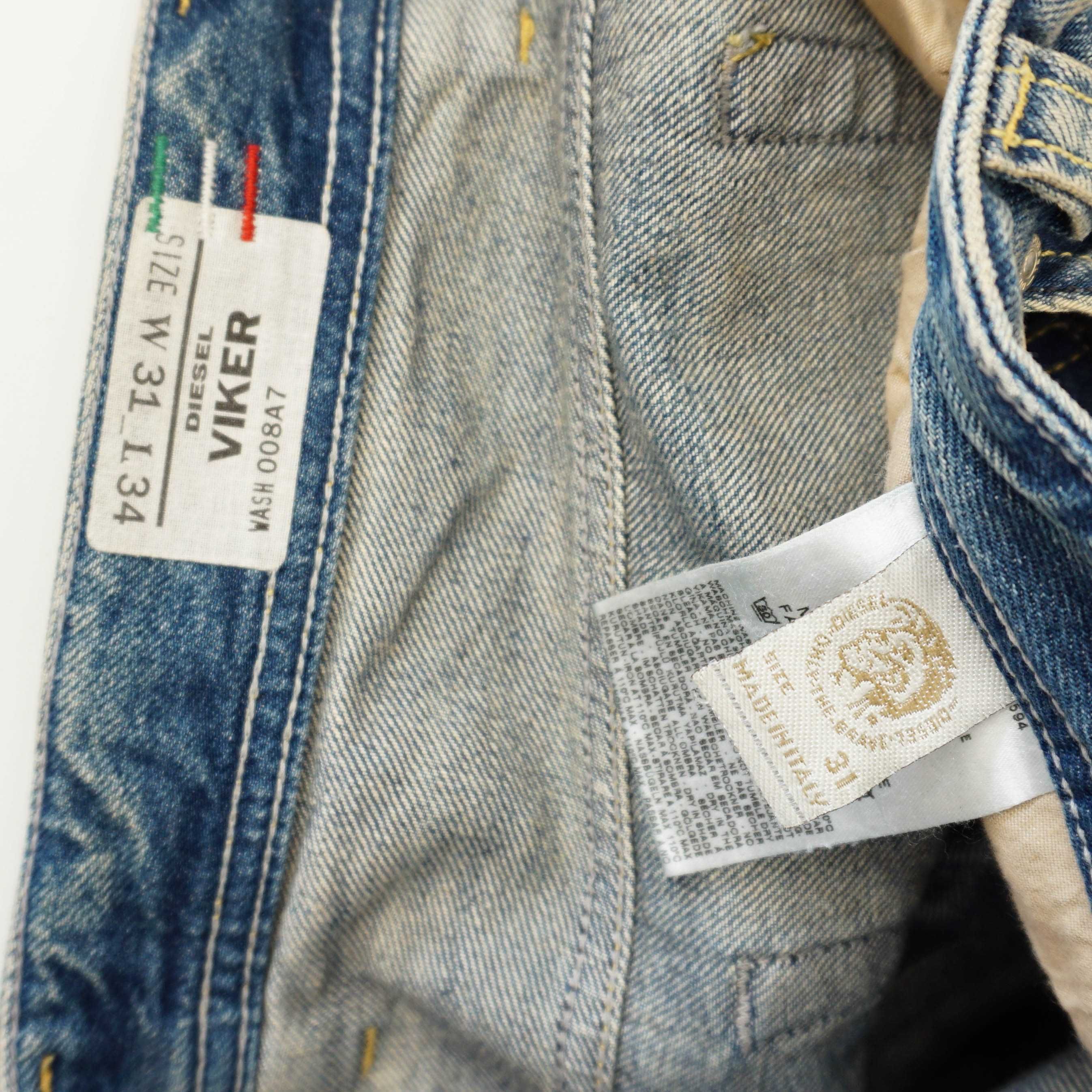Diesel Stone Washed Distressed уникален модел дънки - 31