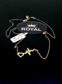 Bijuteria Royal lanț din aur 14k 1.05 gr