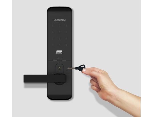 Incuietoare electrică bluetooth pentru ușă cu cod si cartelă