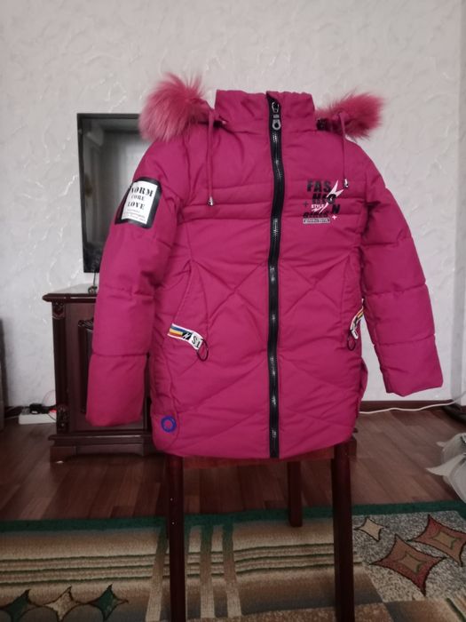 Куртка зимняя, пуховик на девочку