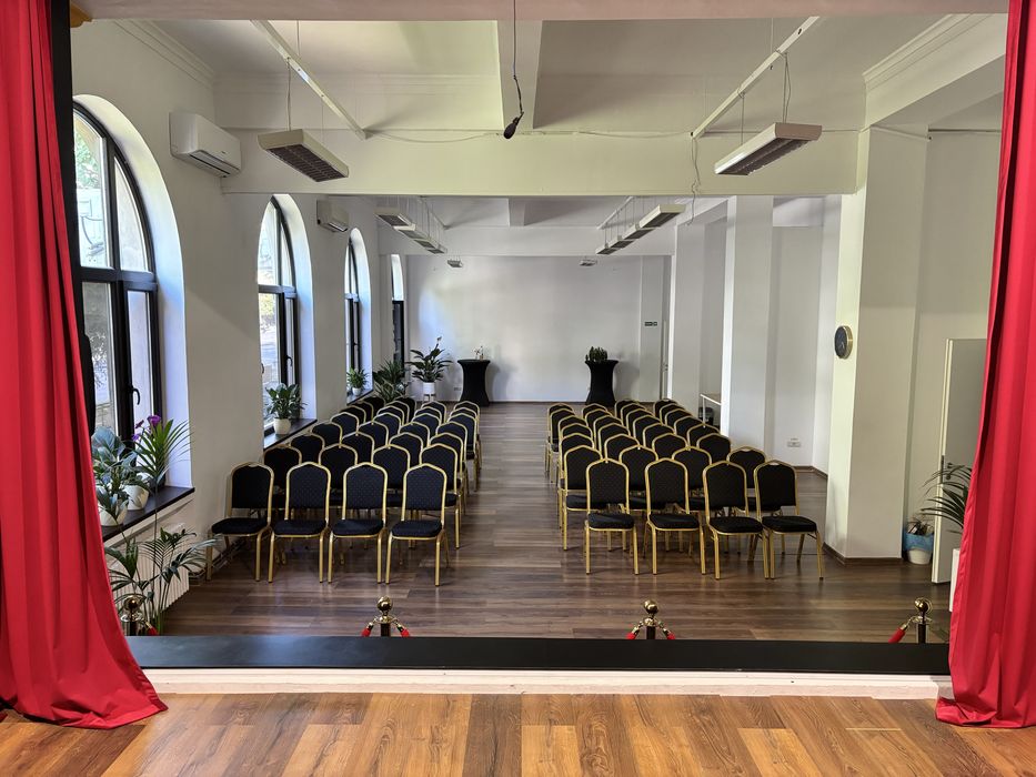 Sala spectacole, serbare, cursuri, conferinte, evenimente, networking