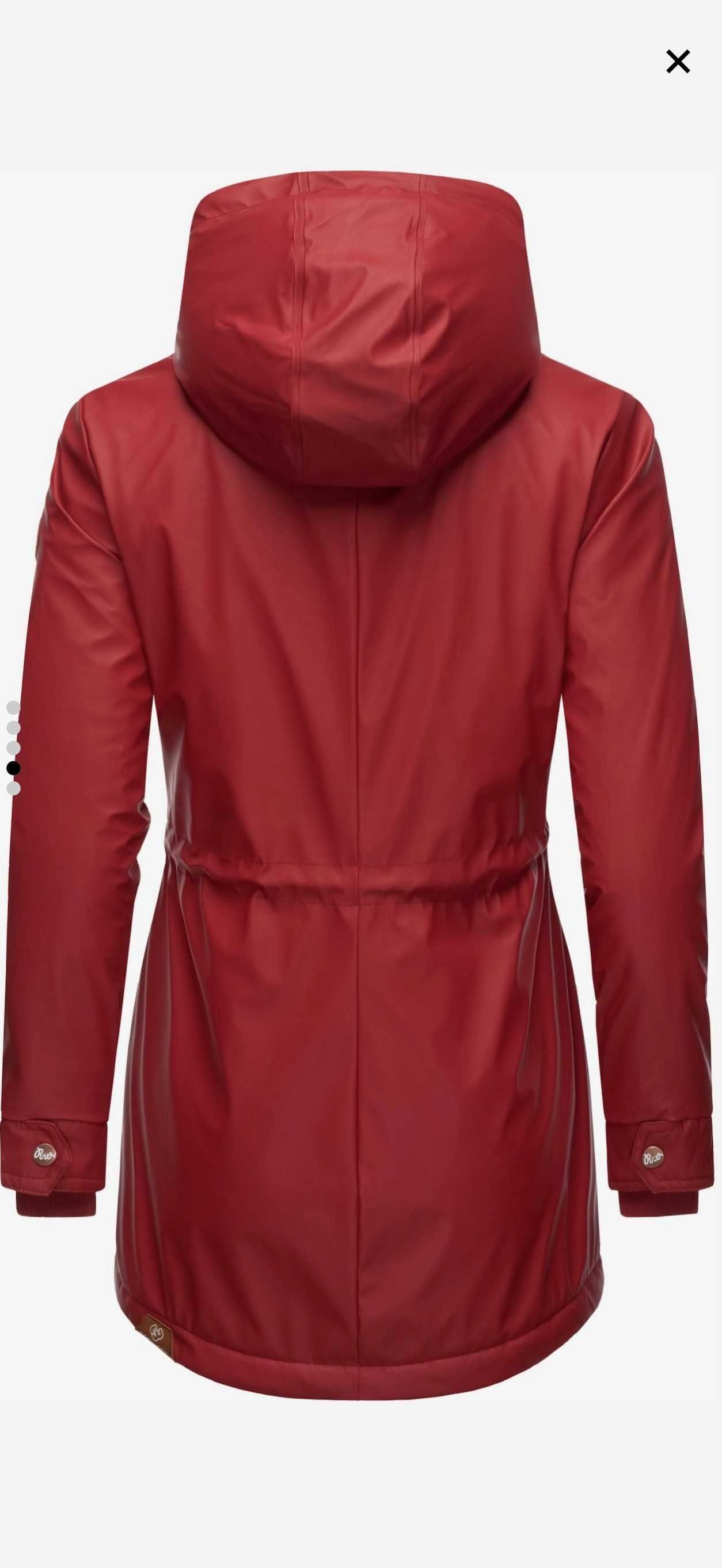 Червено преходно яке / парка / RAGWEAR, размер XS