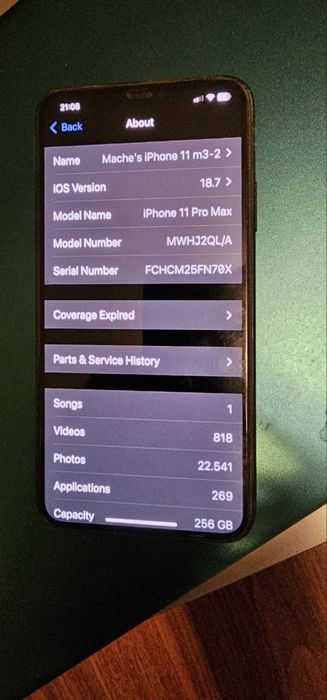 Iphone 11 Pro Max 256gb