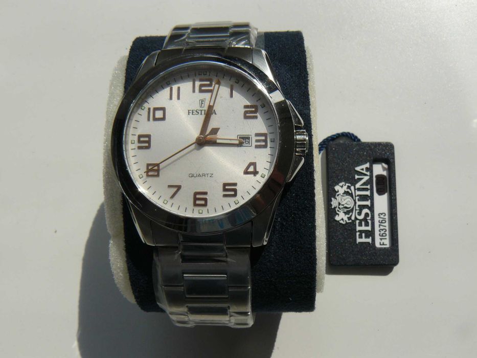 Ceas Barbati FESTINA CLASSIC F16376/3 Original Quartz Nou In Cutie