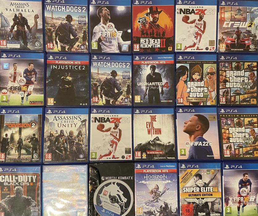 Ps4 Colecție FIFA PS4 Sigilate  parțial și verificate perfecte!