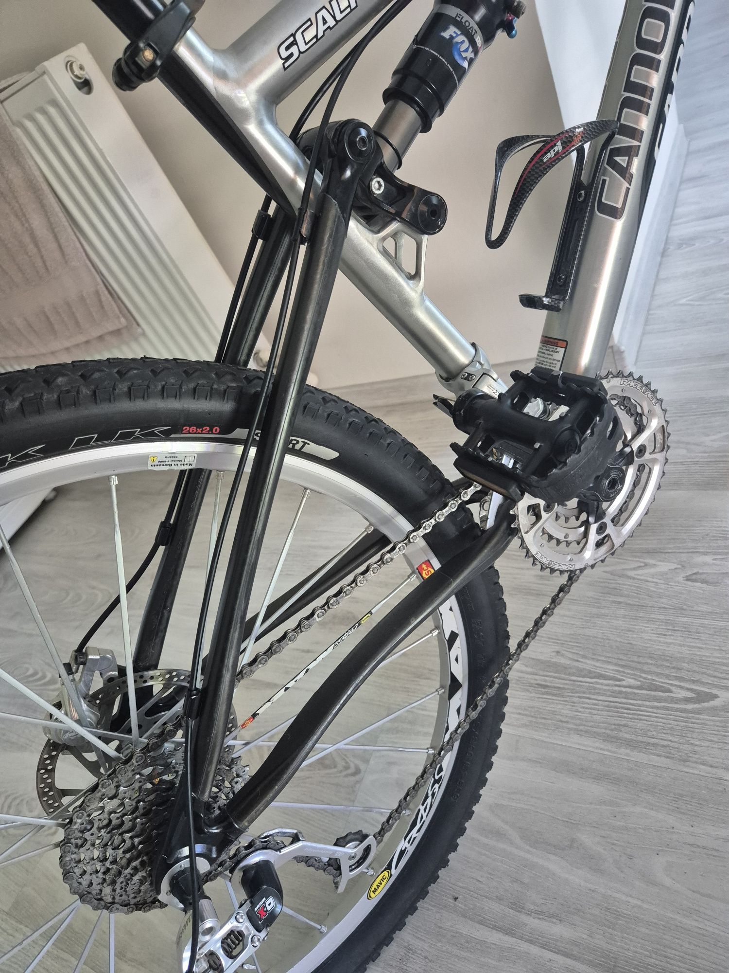 Bicicleta CANNONDALE Scalpel,Sram XO,frane HOPE,roti Mavic SSC