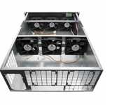 Carcasa placi video minat cu ventilatoare, 4W2, 88887236, folosita