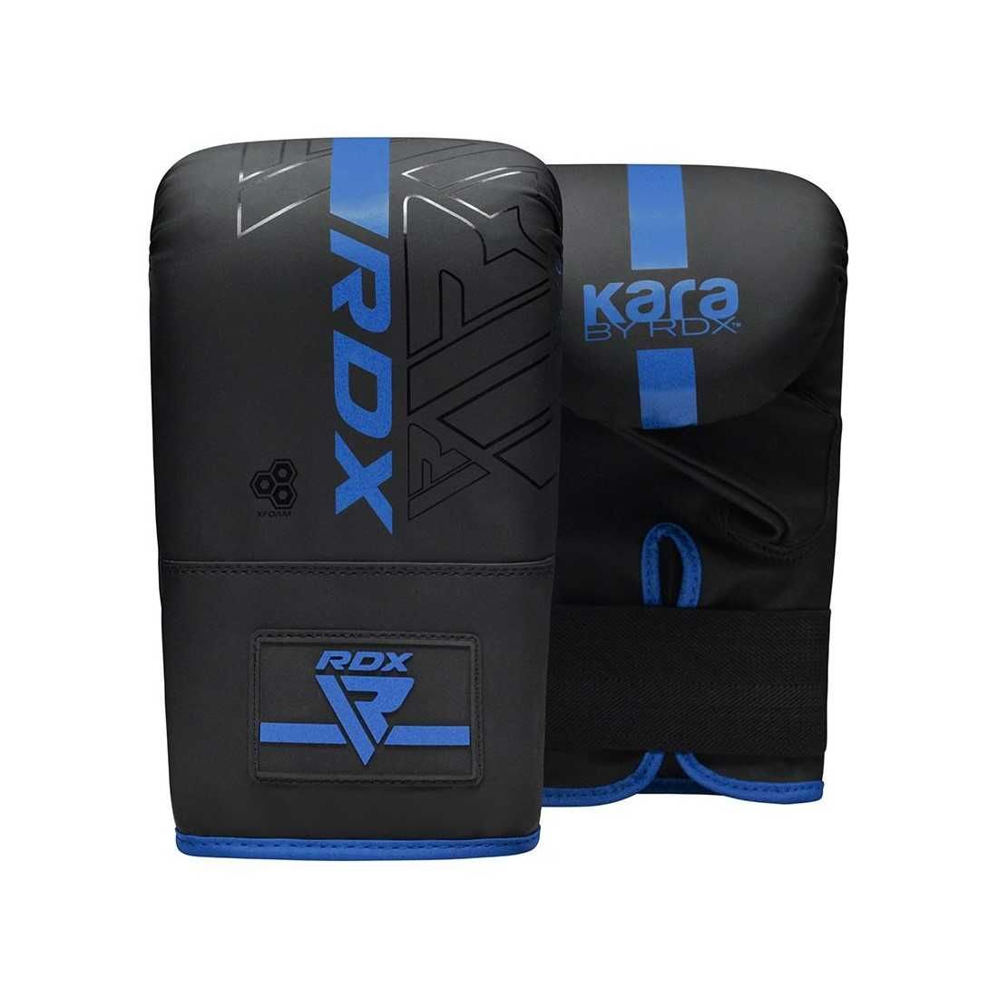 Боксови Ръкавици RDX Kara Bag Gloves 4OZ Blue, Ръкавици за Бокс