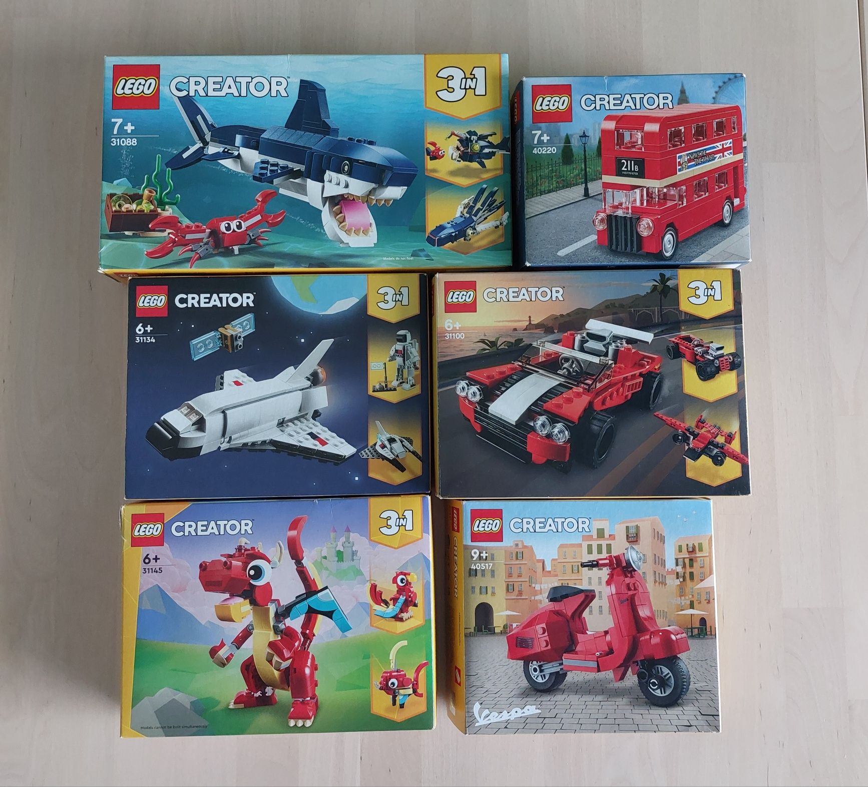 Lego Creator Комплекти