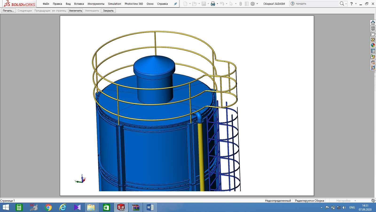 3d SOLIDWORKS Проеки и чертежи