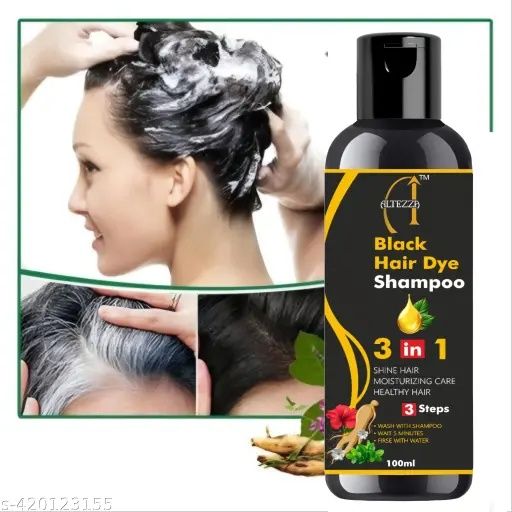 Black hair shampoo - barcha uchun