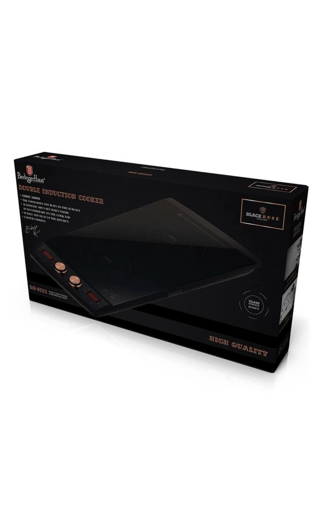 Plita electrica cu inductie - 2 zone pentru gatit - Berlinger Haus