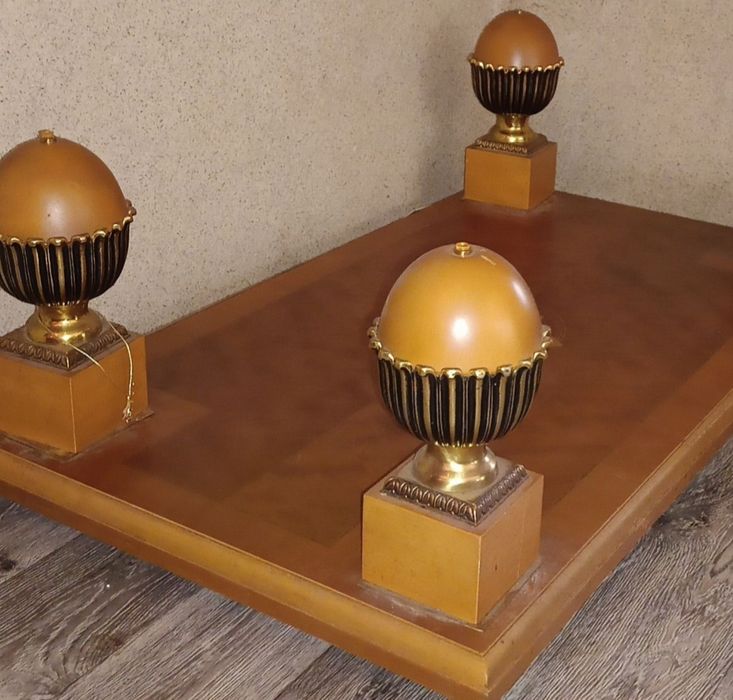 Масивна Холна Маса 14К ЗлатноПокритие