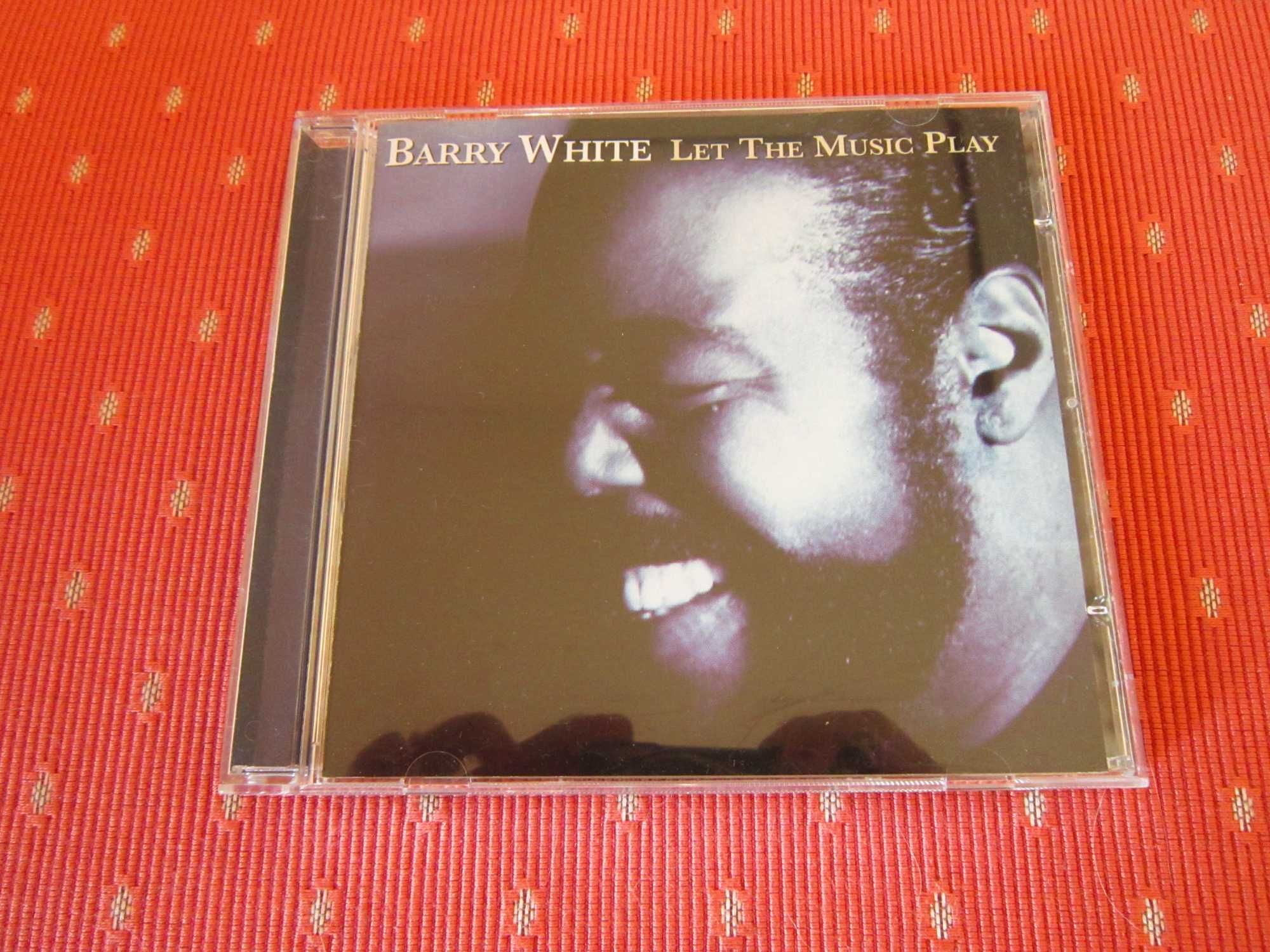 cd Barry White ‎-Let The Music Play, 1999 Anglia (Funk,Soul,Disco)