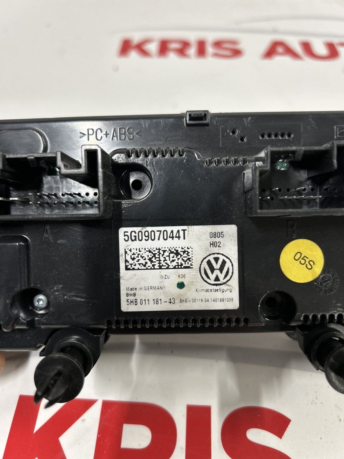 Управление климатроник Volkswagen Golf 7 / Фолксваген Голф 7 2014г