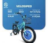 velosiped yengi velsapes veli 20 razmerli Продаётся новый велосипед