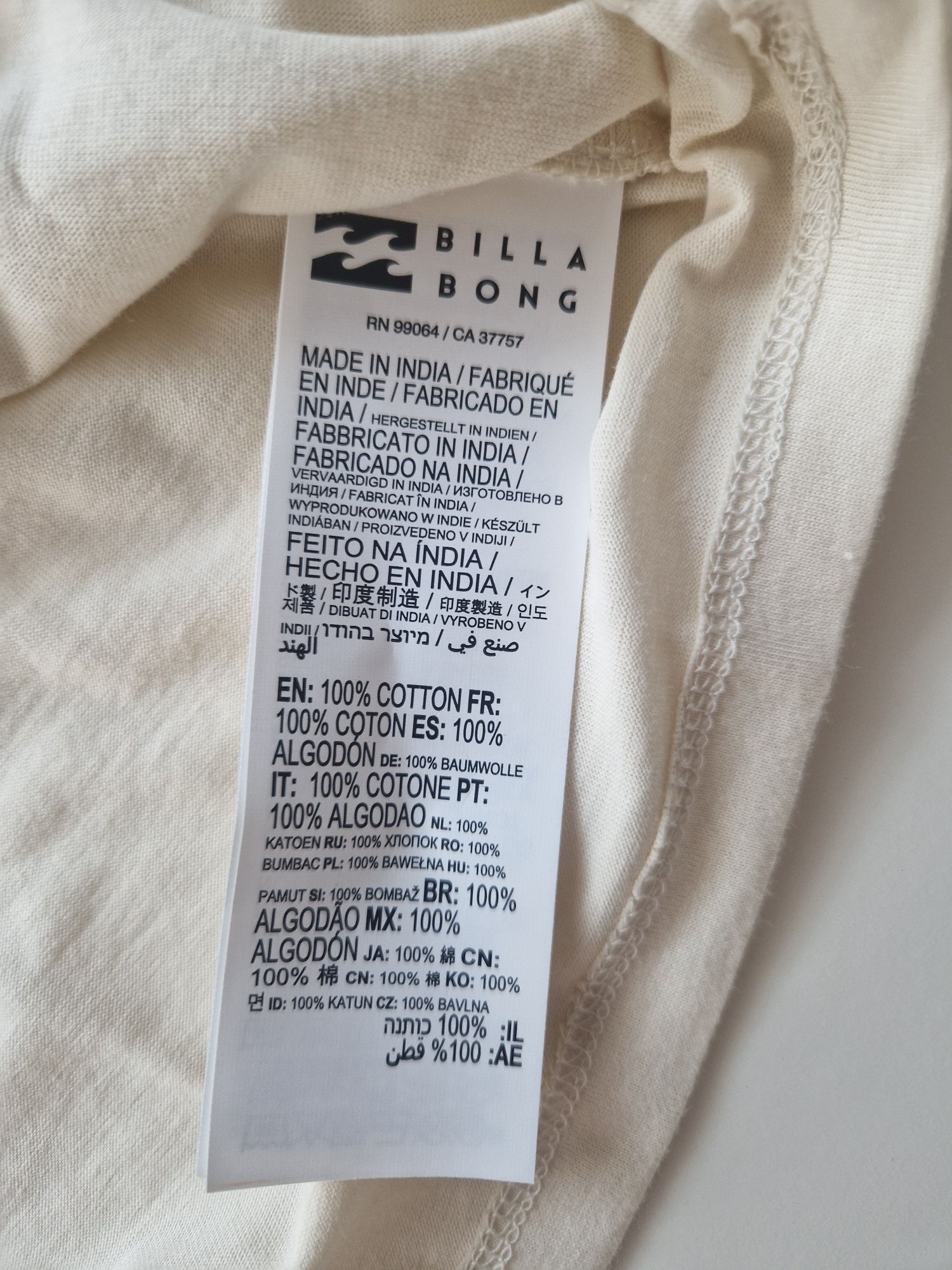 Billabong дамска блуза с къс ръкав