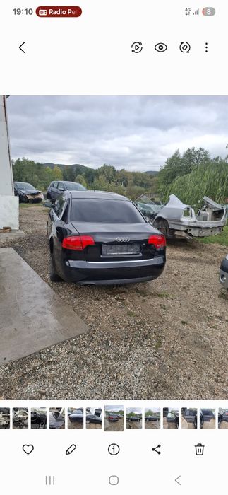 Consola centrala completa audi a4 b7 1.9 tdi BKE 5trepte 2006
