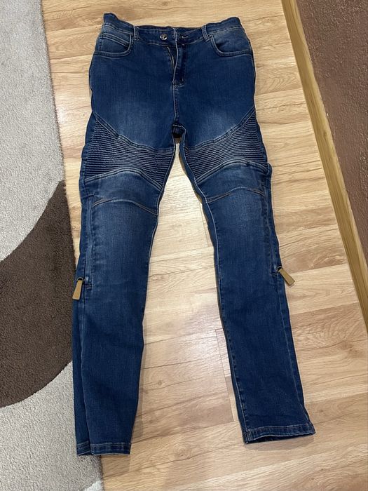 Мото дънки  с кевлар в зоните на протекторите