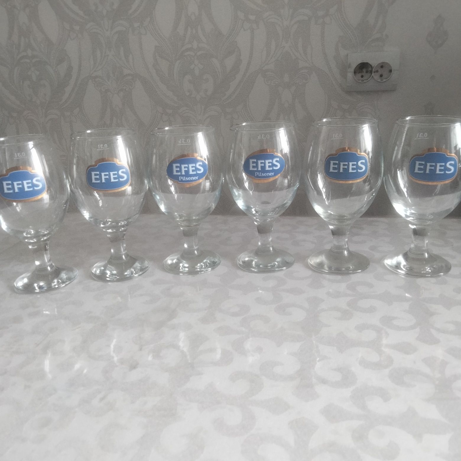 Продам фужеры EFES