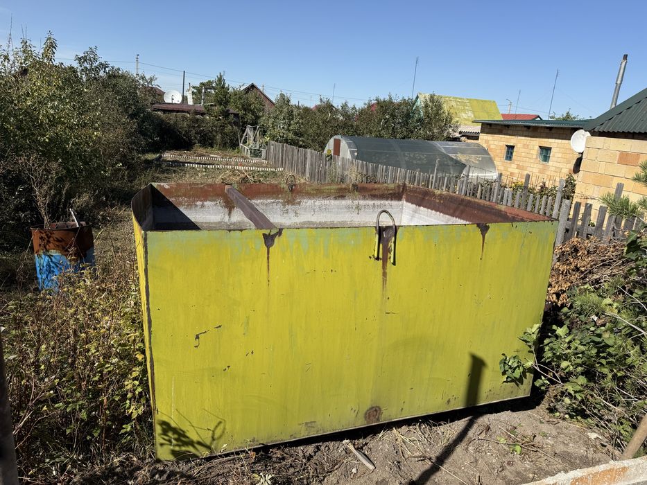 Продам бак под воду 6 кубов для полива,так же можно под бассейн
