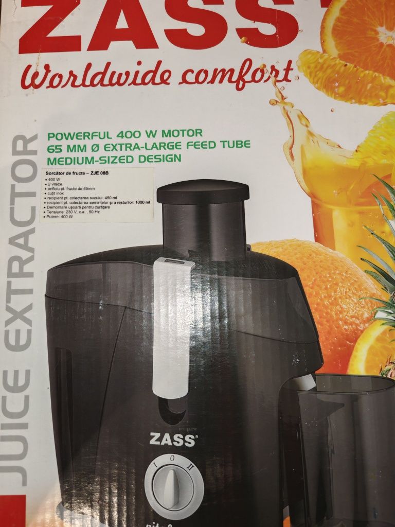Storcator de fructe zass 400w