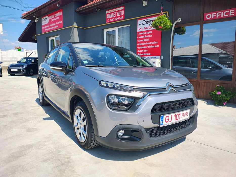 Citroën C3 Diesel/Manuala/An 2021/80.000 km/Garanție/Finanțare/Factura