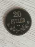 Vând moneda maghiara 20 filler anul 1918 și monedă 5000 lei 2003