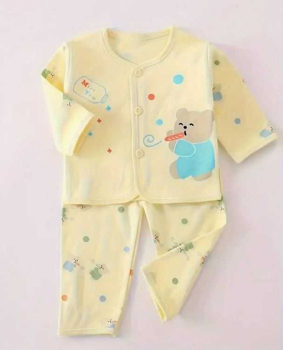 Haine pentru nou-nascuți, 0-3 luni, set 7 piese, bumbac 100%