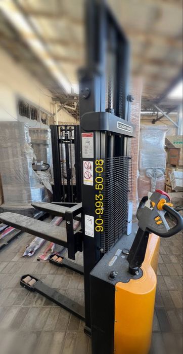 Автомат электрический штабелер кара SAAB FSEM 1 тонн 3 м погрузчик