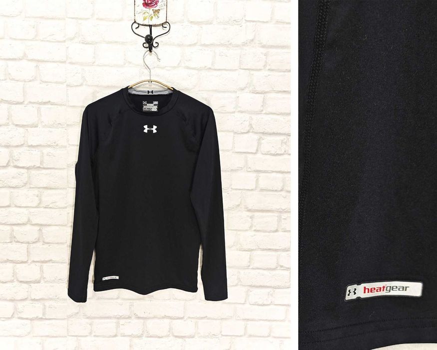 Under Armour Compression Мъжка фланелка за фитнес / тичане размер L