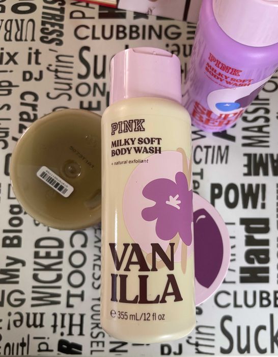 Victoria’s Secret козметика за тяло,Bombshell Amalfi, Vanilla душ гел