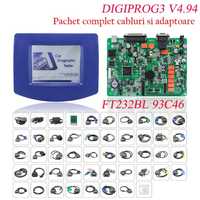 Interfata corectie km Digiprog 3 FTDI set complet 44 cabluri adaptoare