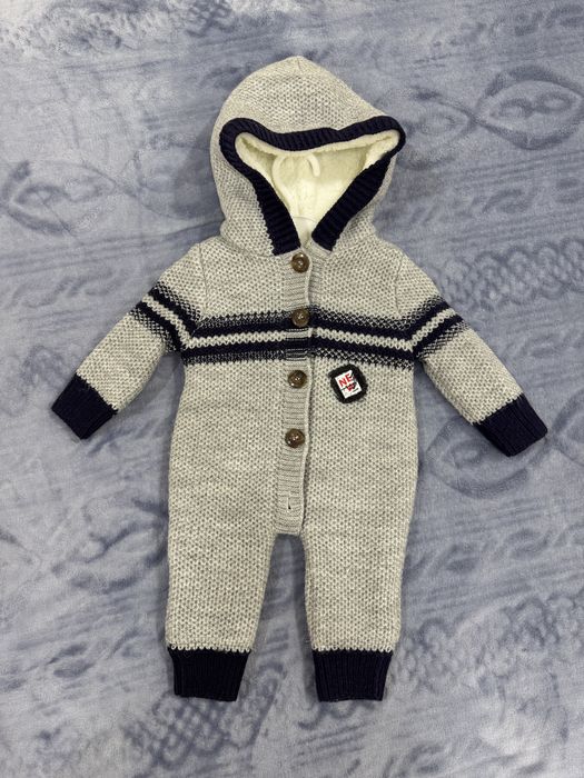 Утепленные комбинезоны для новорожденных