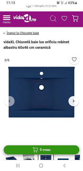 Lavoar/Chiuveta Baie