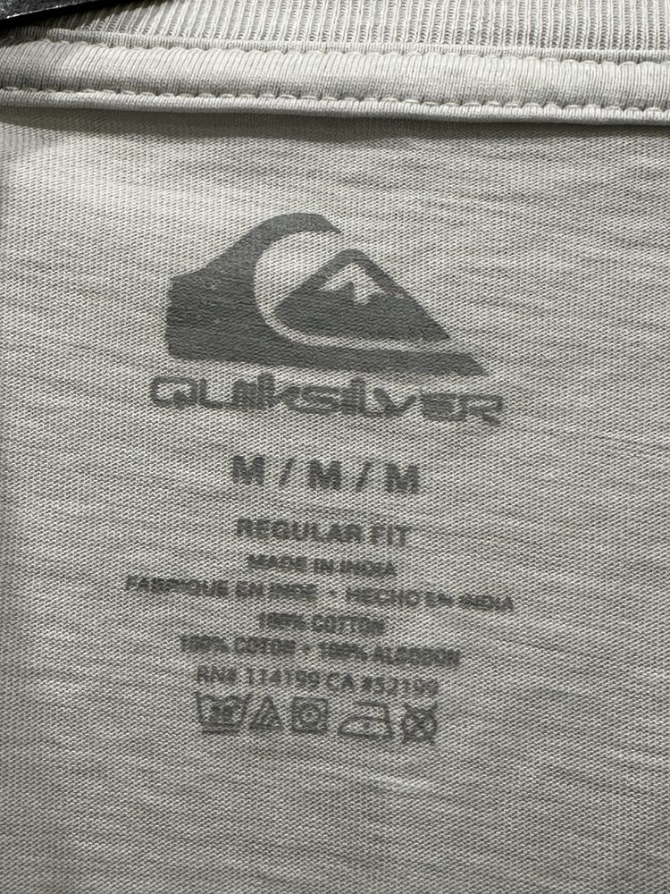 Бяла тениска quiksilver