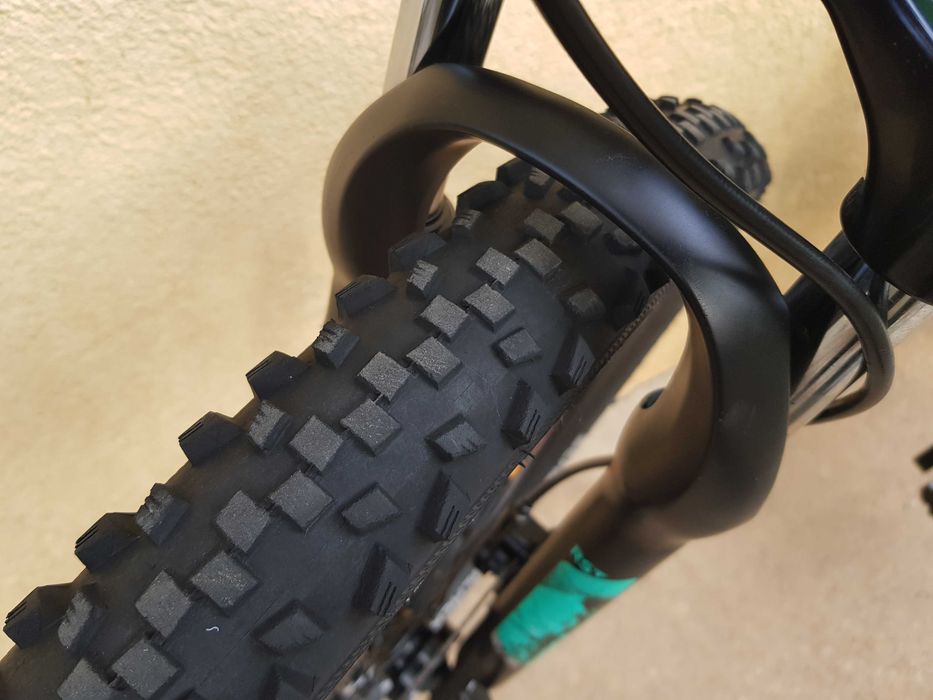 Bicicleta MTB, Ghost, aluminiu, frane hidraulice, roti pe 24"