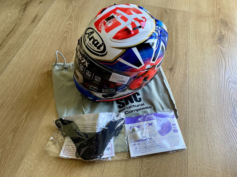 Arai RX 7  Pedrosa Spirit  marimea L