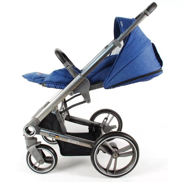Коляска универсальная 2 в 1 Skillmax Icon 701-2, синий