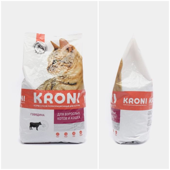 KRONI- сухой корм для котов и кошек