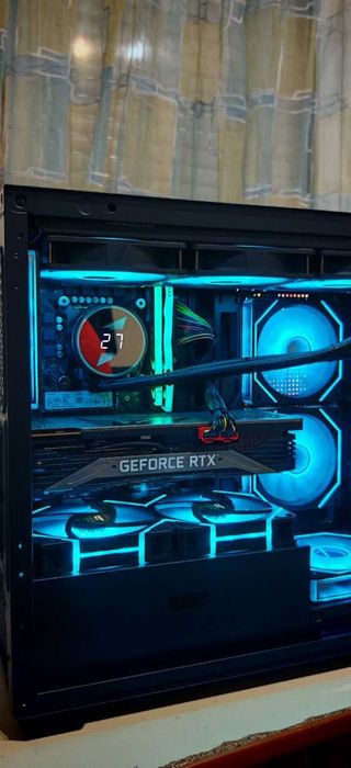 Яко Геймърско РС I5 14600K/32Gb/512GB SSD+1Tb SSD/RTX 3080 10G/Гаранци