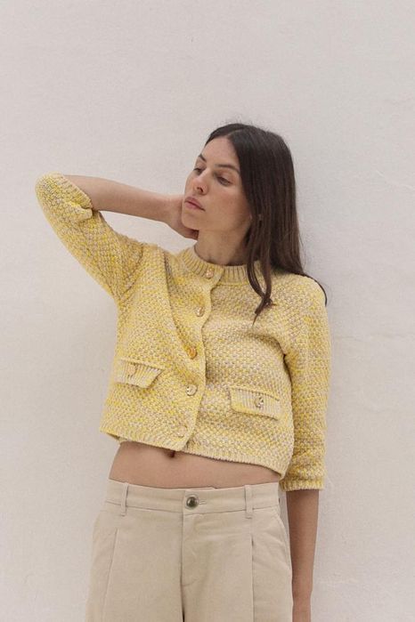 Zara жилетка + топ с етикети