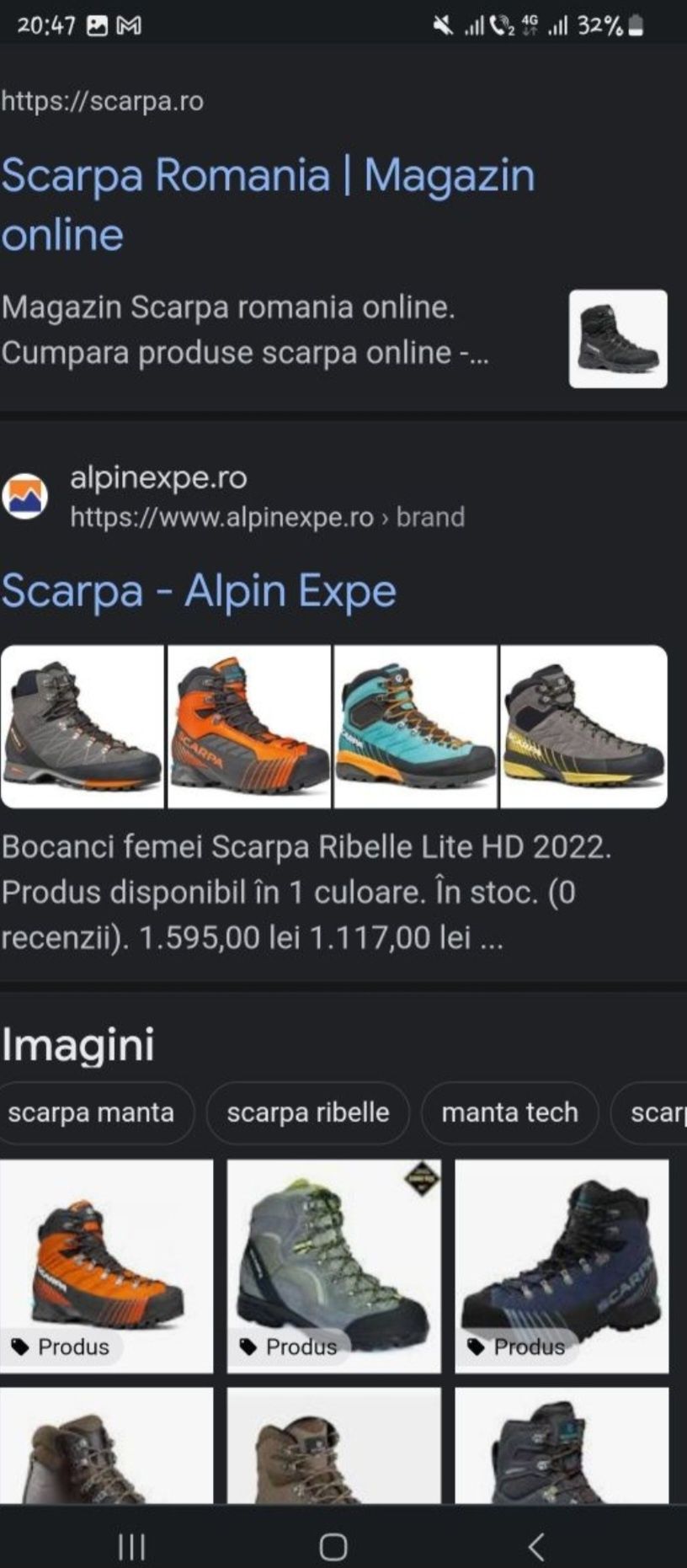 Bocanci scarpa unisex