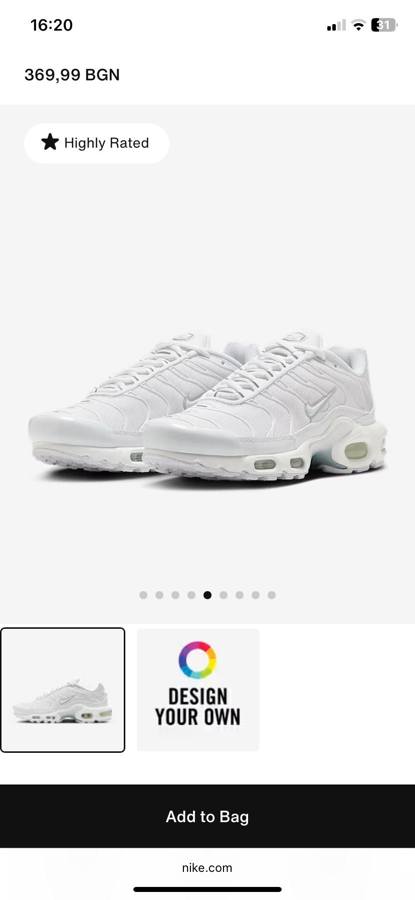 Nike Air Max TN White