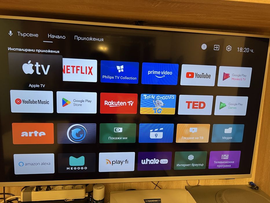 Телевизор PHILIPS 4K UHD LED Android TV