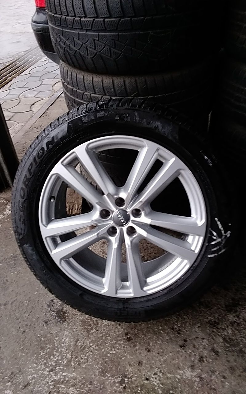 Set 4 Jante Aluminiu 5x112 R20 Originale Audi Q7