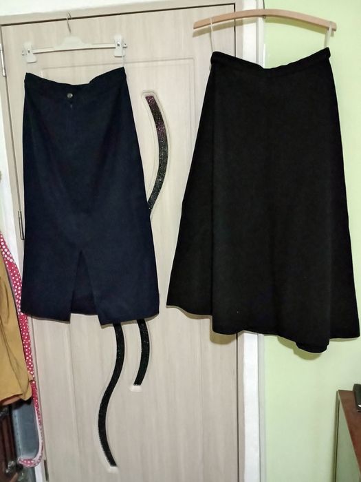 Geci groase și mai subțiri, dama, fuste adecvate, stofa