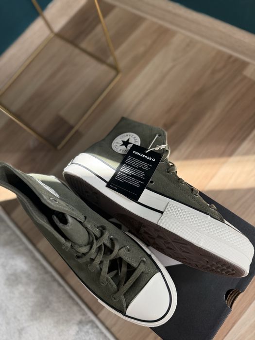 Converse Chuck Taylor All Star 70 suede kaki marimea 41 noi