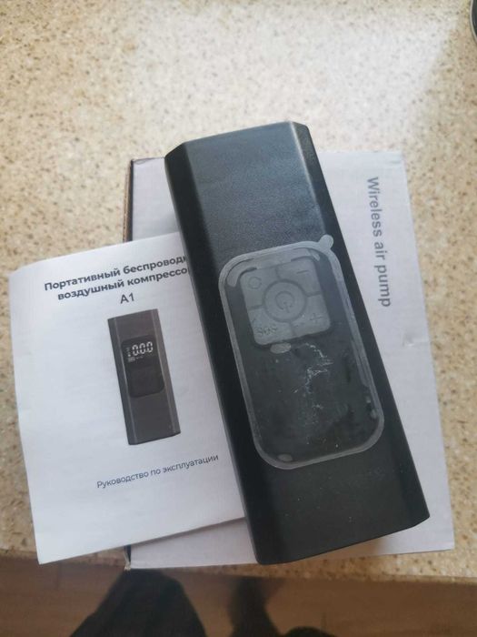 Аккумуляторный компрессор для колес